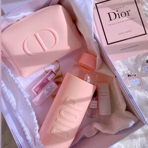 Dior Pink Accessories Set